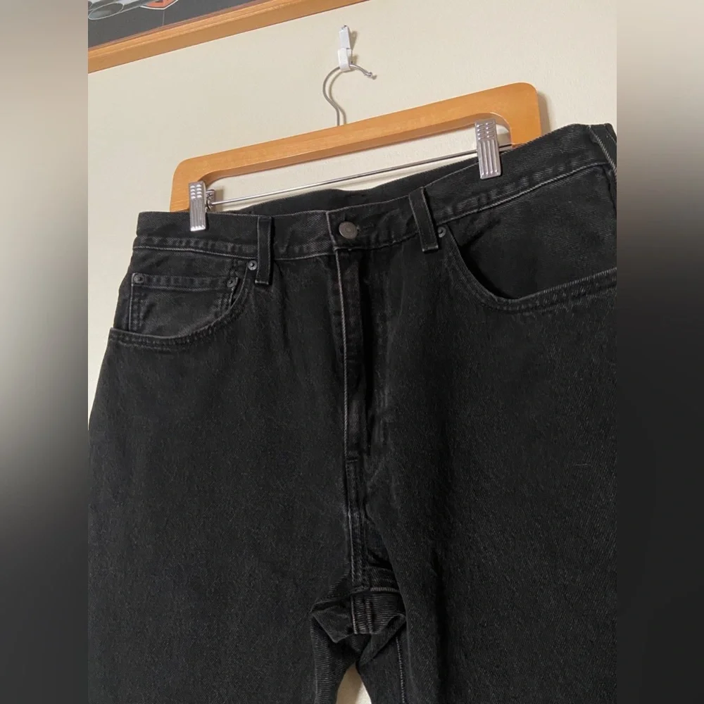 Levi's Bootcut 517 Black Denim 36 x 32